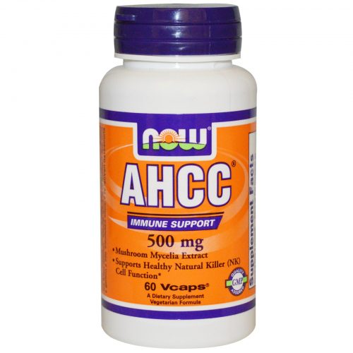 NOW Foods AHCC® 500 mg 60 Vcaps®
