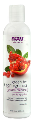 NOW-Foods-Solutions-Green-Tea-And-Pomegranate-Cream-Cleanser-733739079923