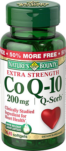 Nature’s Bounty CoQ-10 Extra Strength Q-Sorb™ 200 mg 45 Softgels