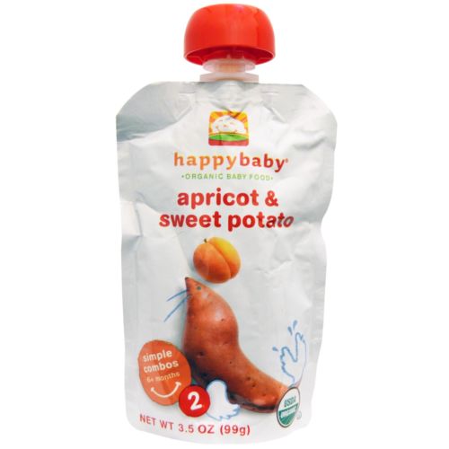Happy baby organic baby food apricot & sweet potato