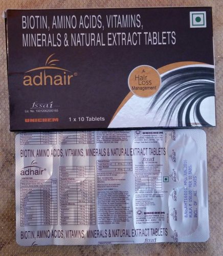 ADHAIR TABLET –  Unichem Laboratories
