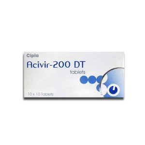 ACIVIR 200 mg DT TABLET-10 tablet -CIPLA LTD