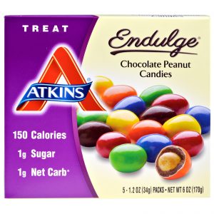 Atkins Endulge Chocolate Peanut Candies  5 Packs (34gm per pack)