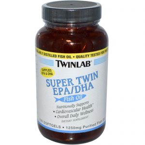Twinlab Super Twin EPA DHA Fish Oil ( 100 Softgels)