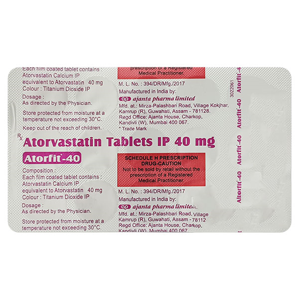 ATORFIT 40 mg TABLET