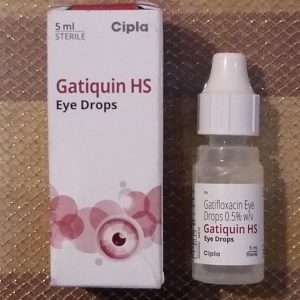 GATIQUIN HS EYE DROP-5 ML -CIPLA LTD