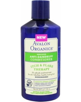 Avalon Organics Medicated AntiDandruff Conditioner Itch & Flake Therapy  14 fl oz (414ml) 1