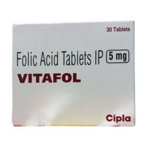 VITAFOL 5mg TABLET-30 tablets-CIPLA LTD