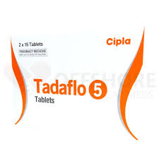 TADAFLO 5mg TABLET-15 tablets -CIPLA LTD