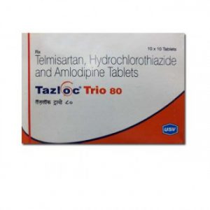 TAZLOC TRIO 80 mg TABLET