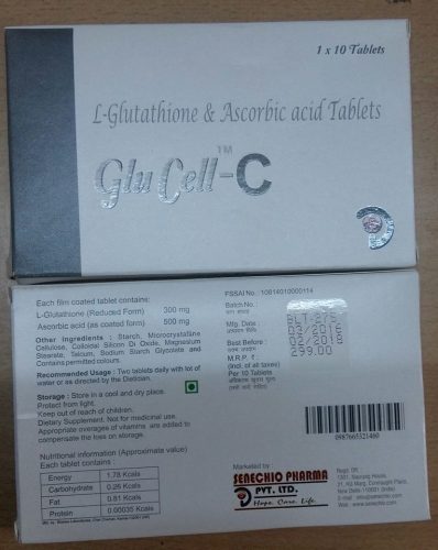 GLU CELL C TABLET-10 tablets-Senechio Pharma
