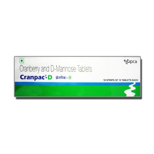 CRANPAC D TABLET-10 tablets -IPCA Labs’
