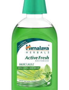 ACTIVE FRESH MOUTH WASH MINT-215 ML -Himalaya Drug