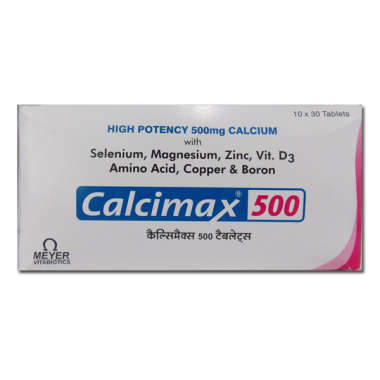 CALCIMAX 500 MG TABLET-30 tablets -Meyer Organics  1