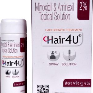 HAIR 4U 2% LOTION-60 ML -Glenmark Pharmaceuticals