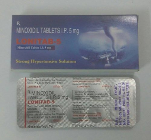LONITAB 5 mg TABLET-10 tablets -Intas Pharmaceuticals