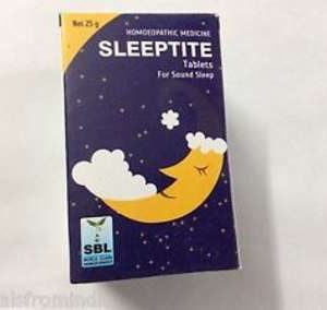 SLEEPTITE TABLET-25 GM tablet -SBL Pvt Ltd