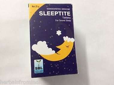 SLEEPTITE TABLET-25 GM tablet -SBL Pvt Ltd 1
