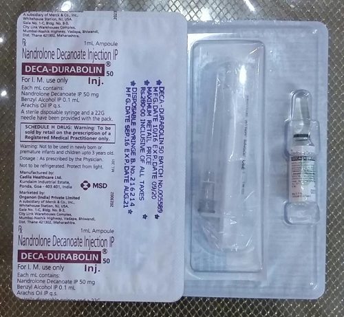 DECA DURABOLIN 50 mg INJECTION–Intas Pharmaceuticals
