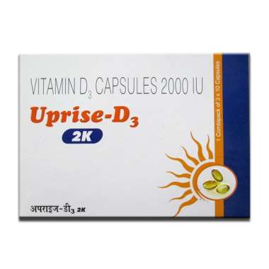 UPRISE D3 2K CAPSULE-10 capsules -Alkem Labs 1