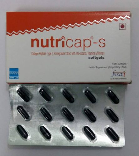 NUTRICAP S CAPSULE-15 capsules -Micro Labs Ltd