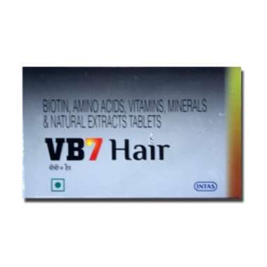VB7 HAIR TABLET-10 tablets -Intas Pharma 1