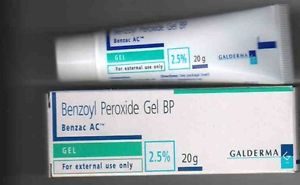 BENZAC AC 2.5% GEL 20 GM - Galderma India Pvt Ltd