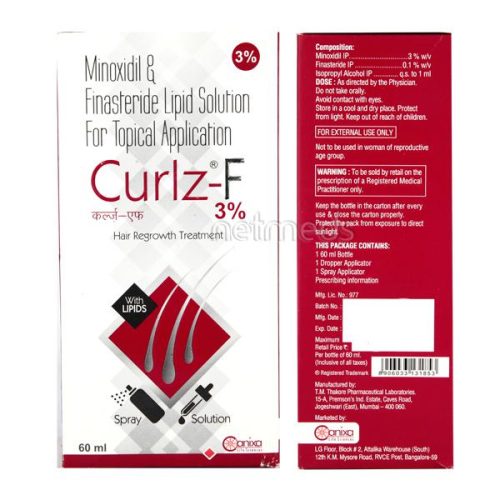Curlz-F 3% Topical Solution