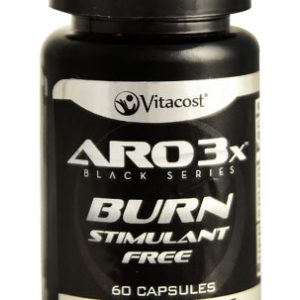 ARO Vitacost Black Series BURN   Stimulant Free (Garcinia Cambogia, Raspberry Ketones, and Green Coffee Bean)    60 Capsules