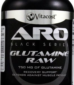 ARO Vitacost Black Series Glutamine RAW    750 mg   180 Capsules