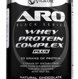 ARO Vitacost Black Series Whey Protein Complex PLUS Natural Chocolate    2 lb (908 g)