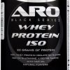 ARO Vitacost Black Series Whey Protein Isolate Natural Chocolate    2 lb (908 g)