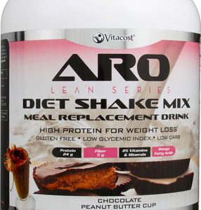 ARO Vitacost Lean Series Diet Shake Mix Chocolate Peanut Butter Cup    2.21 lbs (1000 g)