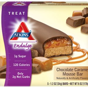 Atkins Endulge Bar Chocolate Caramel Mousse    5 Bars (34gm per bar)