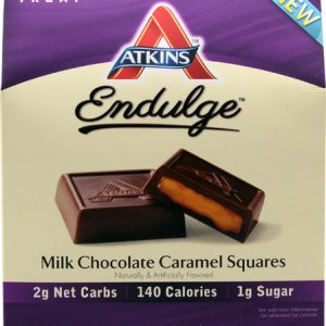 Atkins Endulge Treat Squares Milk Chocolate Caramel    5 Bars (172.5gm)