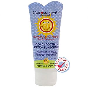 California Baby Broad Spectrum SPF 30+ Sunscreen    2.9 fl oz/82gm