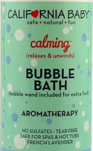California Baby Calming  Aromatherapy Bubble Bath French Lavender    13 fl oz(384ml)