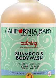 California Baby Calming  Shampoo and Bodywash French Lavender    19 fl oz(562ml)