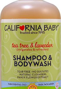 California Baby Shampoo and Bodywash Tea Tree and Lavender     8.5 fl oz(251ml)