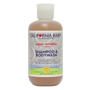 California Baby Super Sensitve  Shampoo and Bodywash No Fragrance    8.5 fl oz/251ml