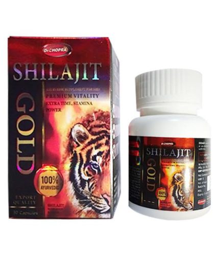 SHILAJIT GOLD 100% AVURVEDIC 30 CAPSULE PACK -DR.Chopra