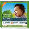 Seventh Generation Baby  Free and Clear Diapers Stage 3: 7 12 KGS    31 Diapers