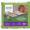 Seventh Generation Baby  Overnight Diapers Stage 5    20 Diapers