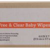 Seventh Generation Free & Clear Baby Wipes Unscented    350 Wipes