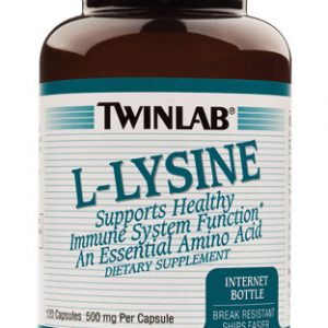 Twinlab L Lysine 500 mg(120 Capsules)