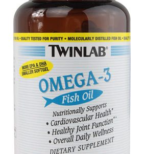 Twinlab Omega 3 Fish Oil 1000 mg(100 Softgels)