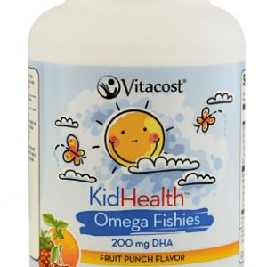 Vitacost KidHealth Omega Fishies For Kids   200 mg DHA    120 Chewable Softgels