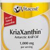 Vitacost KriaXanthin(R) Antarctic Krill Oil with Natural Astaxanthin    1000 mg per serving   300 Softgels