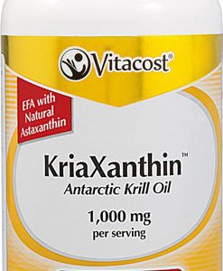 Vitacost KriaXanthin(R) Antarctic Krill Oil with Natural Astaxanthin    1000 mg per serving   300 Softgels
