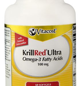 Vitacost KrillRed(R) Ultra   Omega 3 Fatty Acids    100 mg   60 Softgels